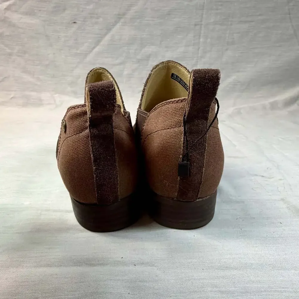 Spenco Wolfridge Women's Suede Orthotic Shootie Ankle Boots French Roast Size 7